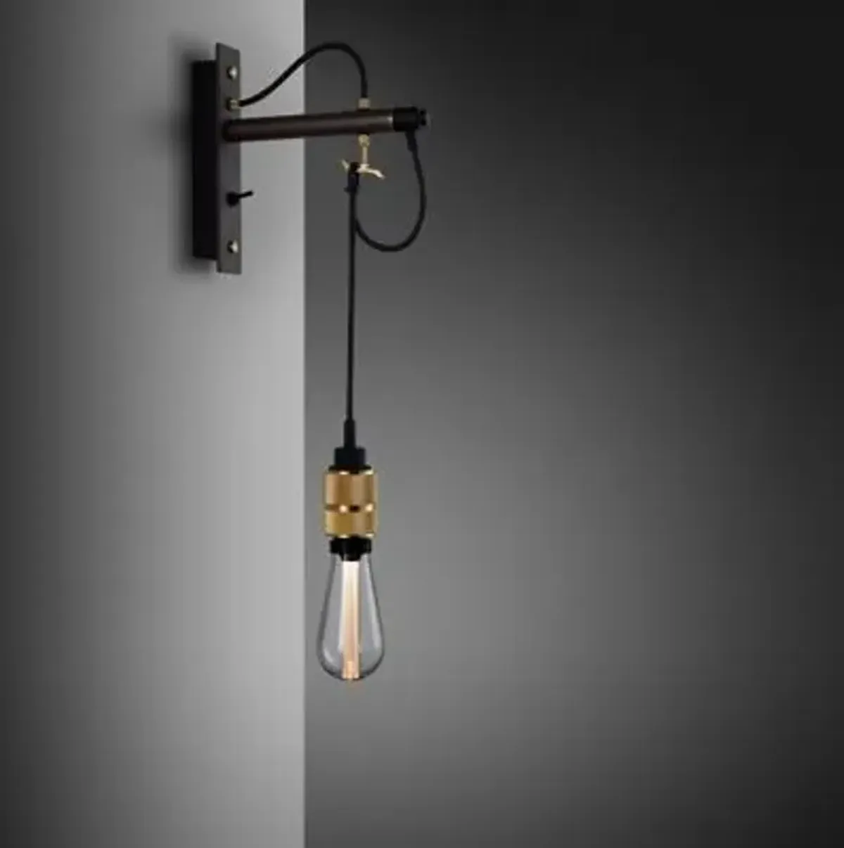 Hooked Nude Wall Sconce