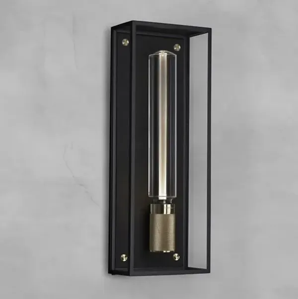Caged Wet Outdoor Wall Sconce