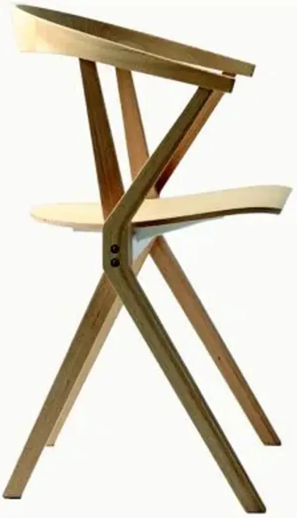 B Folding Armchair, Set of 2