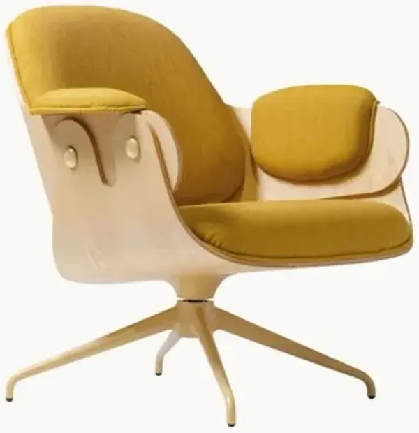 Low Lounger Lounge Chair with Swivel Base