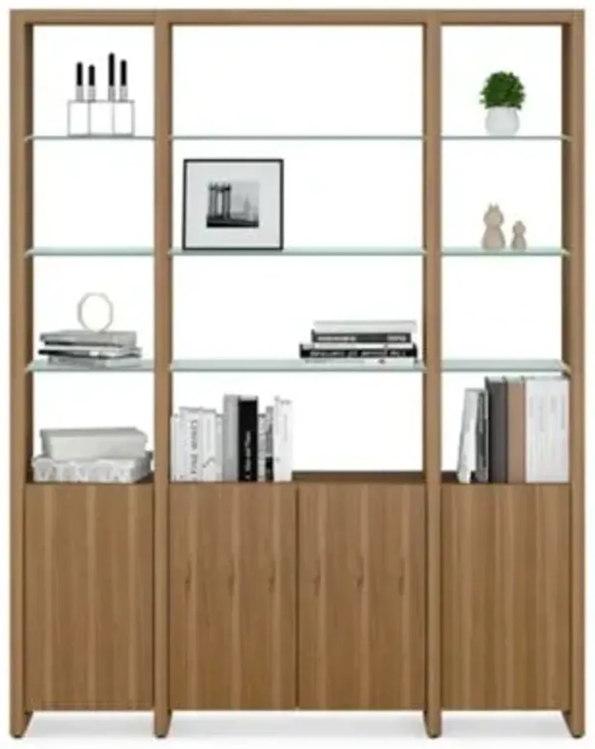Linea Shelf 5801 + 5802A + 5801A Shelving System