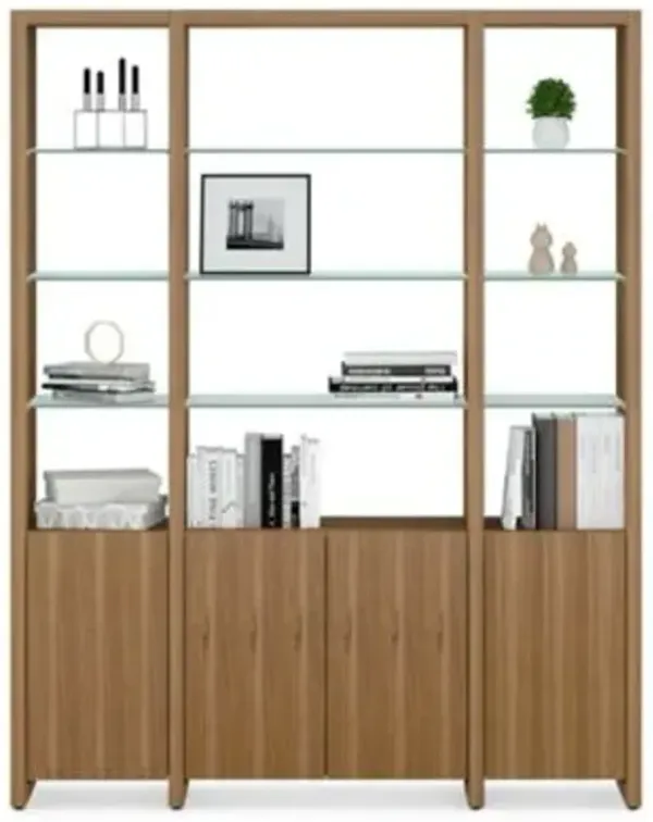 Linea Shelf 5801 + 5802A + 5801A Shelving System