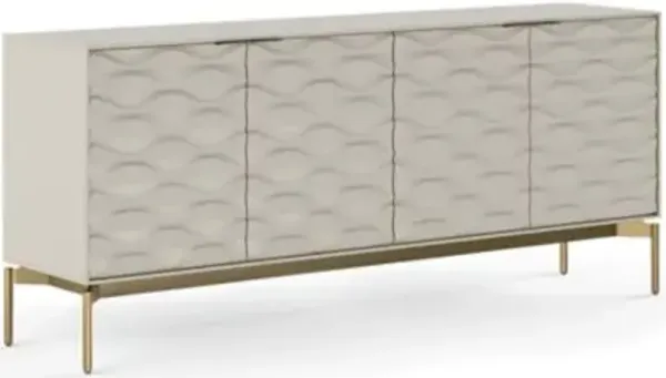 Ripple Four Door Credenza