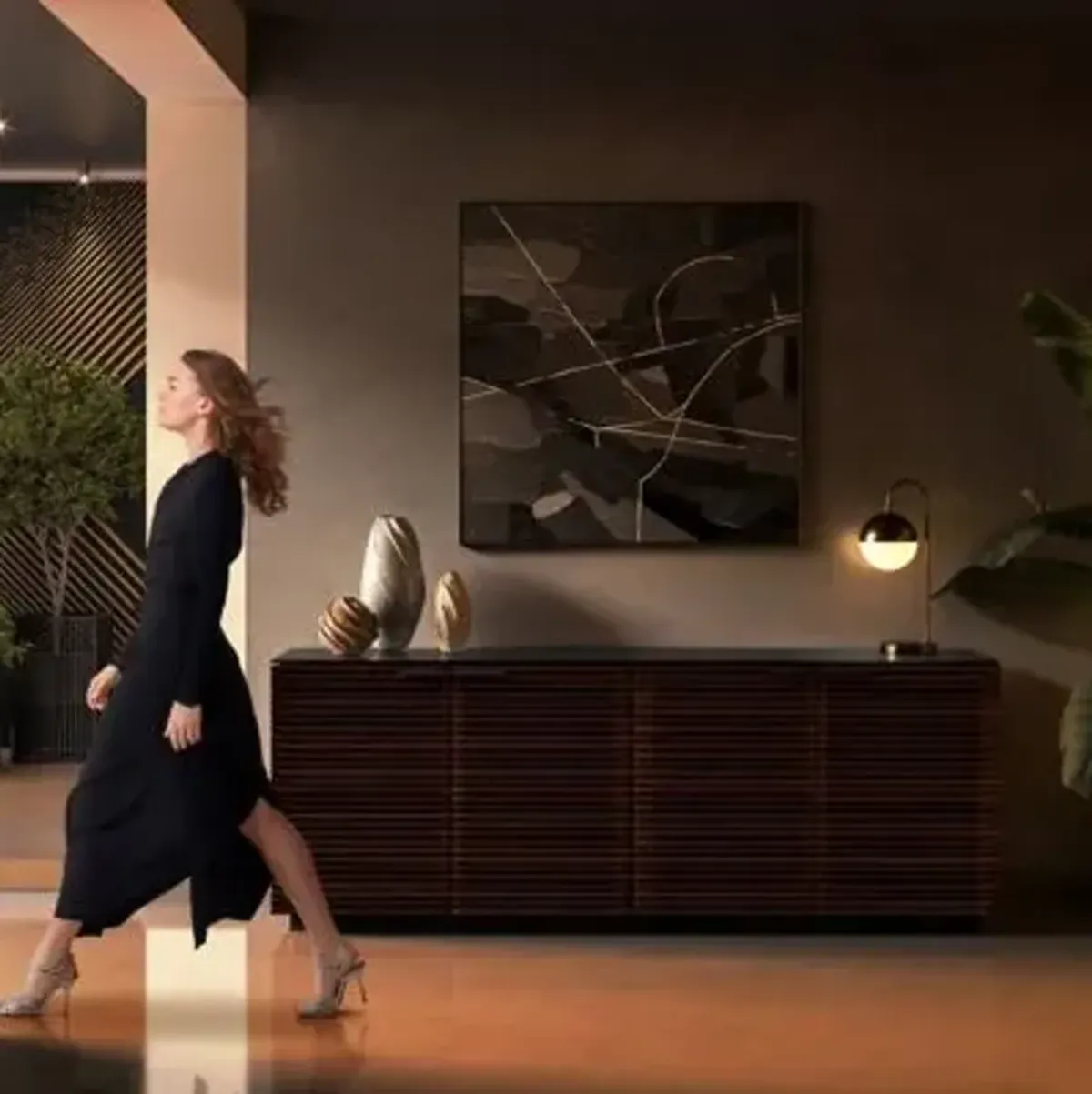 Corridor Storage 4-Door Credenza