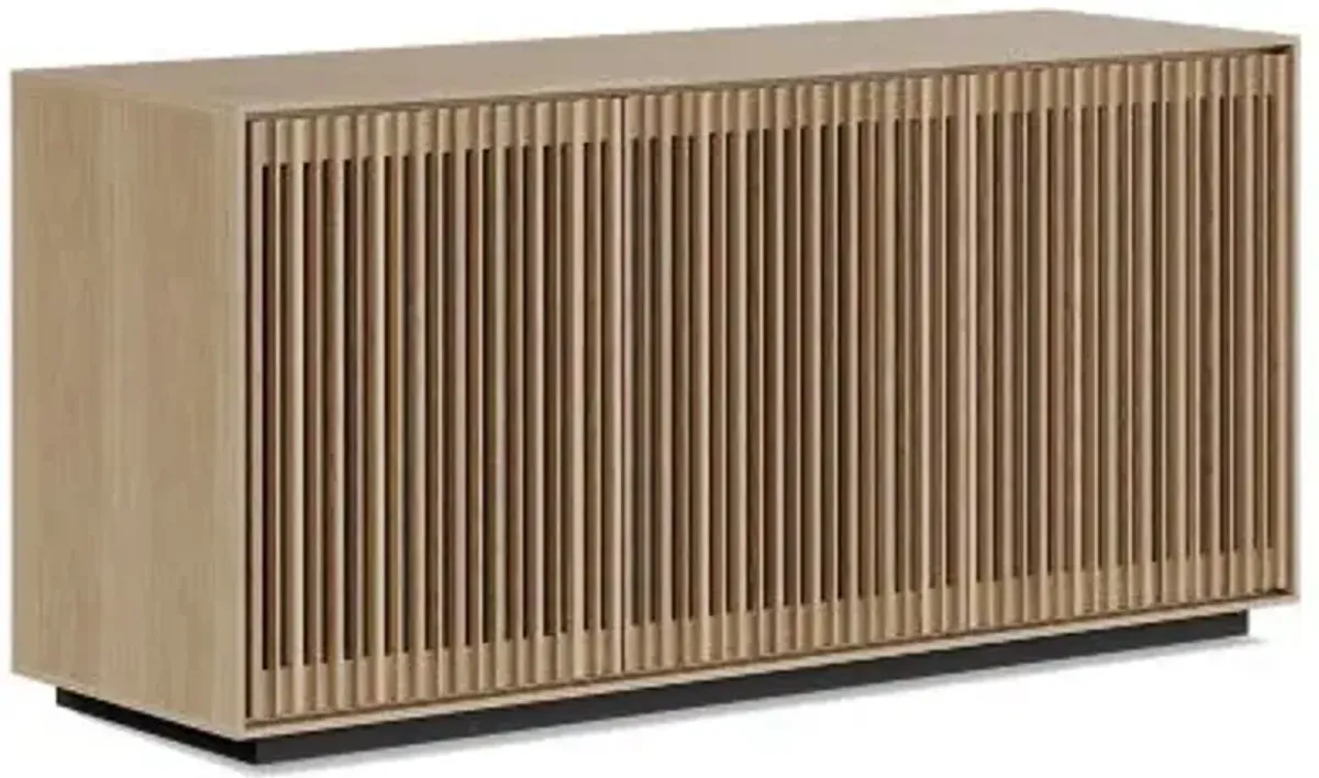 Profile 3-Door Media Storage Console