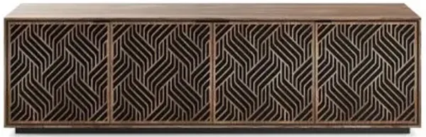 Elements Cabinet with Rolling Plinth Base