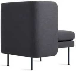 Rostenkowski Blue / Navy Powder-Coated Steel Legs color