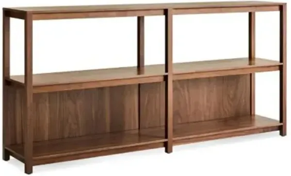 Open Plan Large Low Bookcase