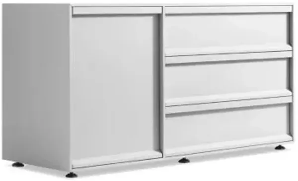 Superchoice 1 Door / 3 Drawer Credenza