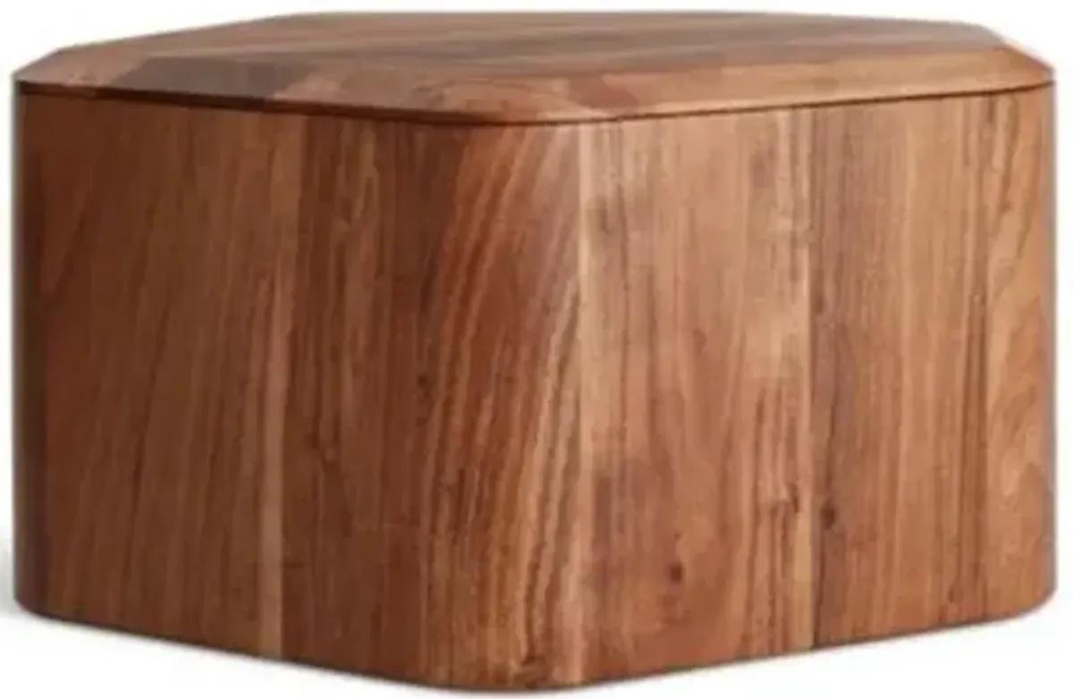 Hoard Hitch Side Table with Storage