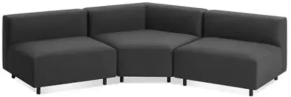 9 Yard Outdoor Armless Angled Sectional Sofa