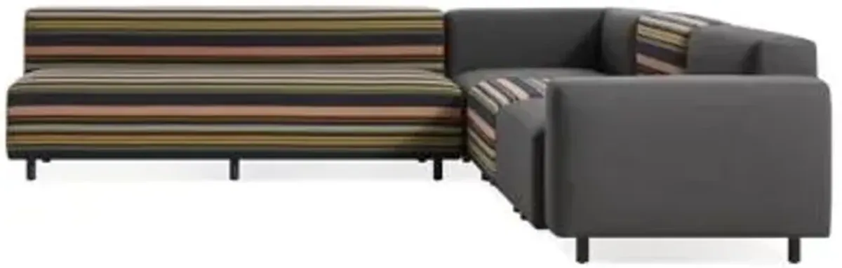 9 Yard Outdoor L Sectional Sofa