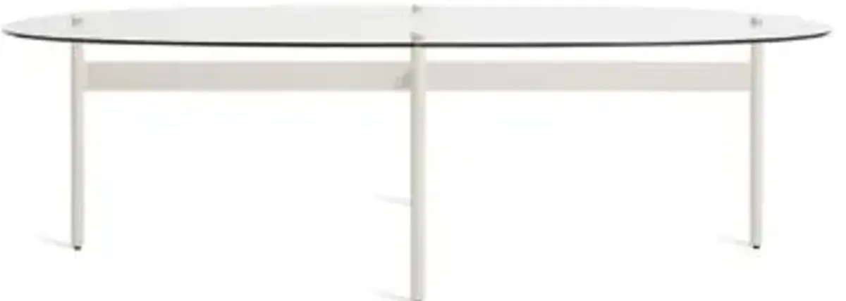 Flume Swoval Coffee Table