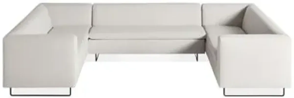 Bonnie and Clyde U-Shaped Sectional