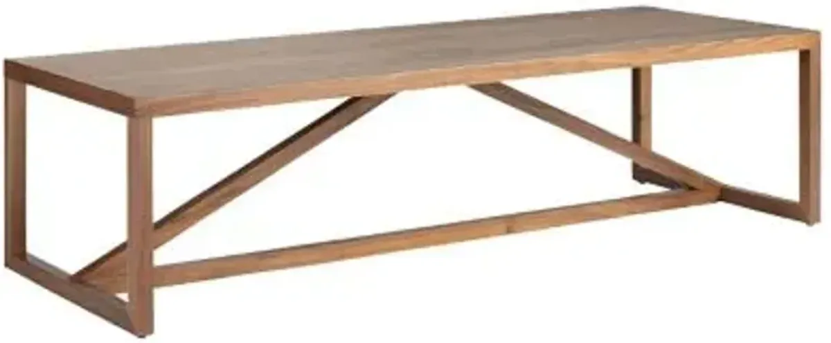 Strut Wood Coffee Table