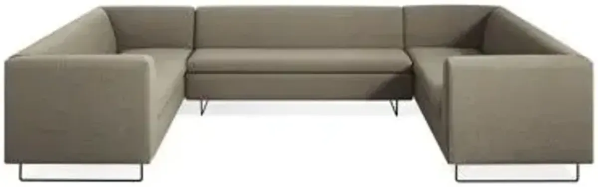 Bonnie and Clyde U-Shaped Sectional