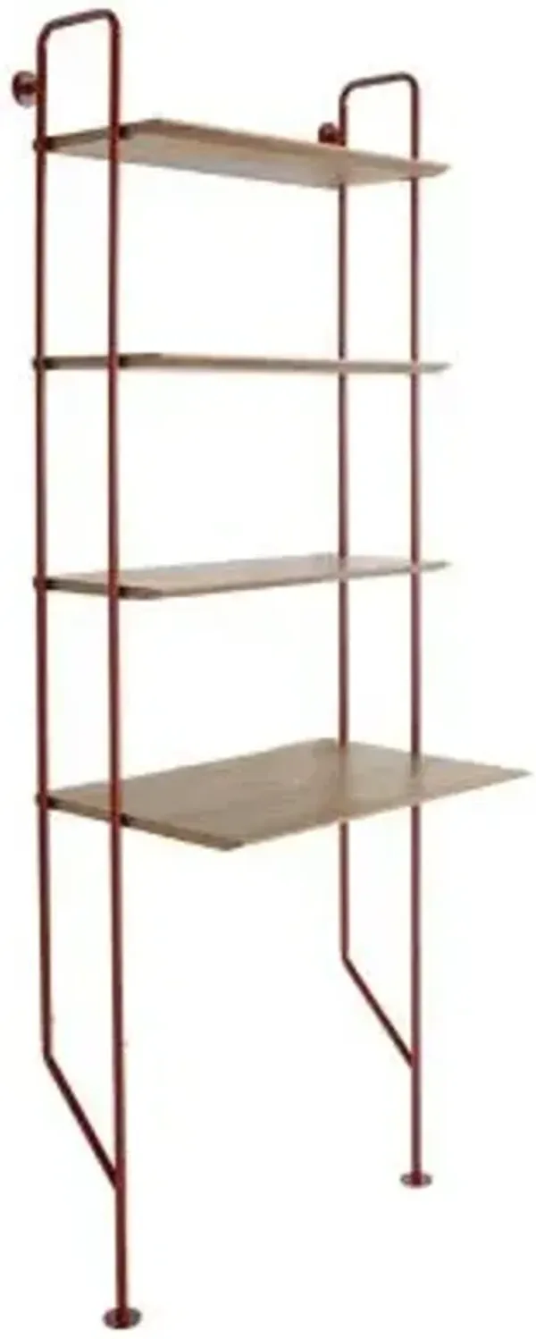 Hitch Bookcase and Desk