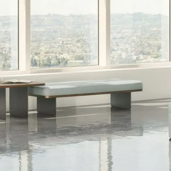 Elevation Fin Base Bench