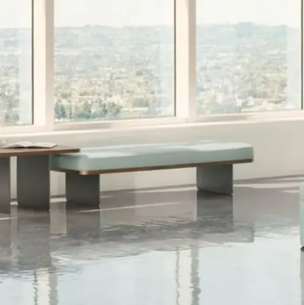 Elevation Fin Base Bench