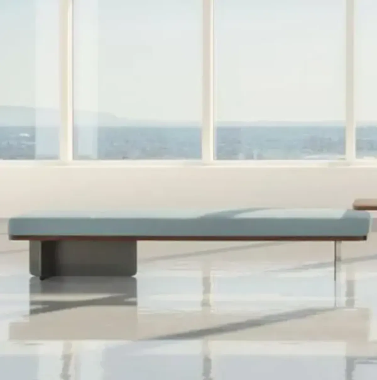 Elevation T Leg Base Bench