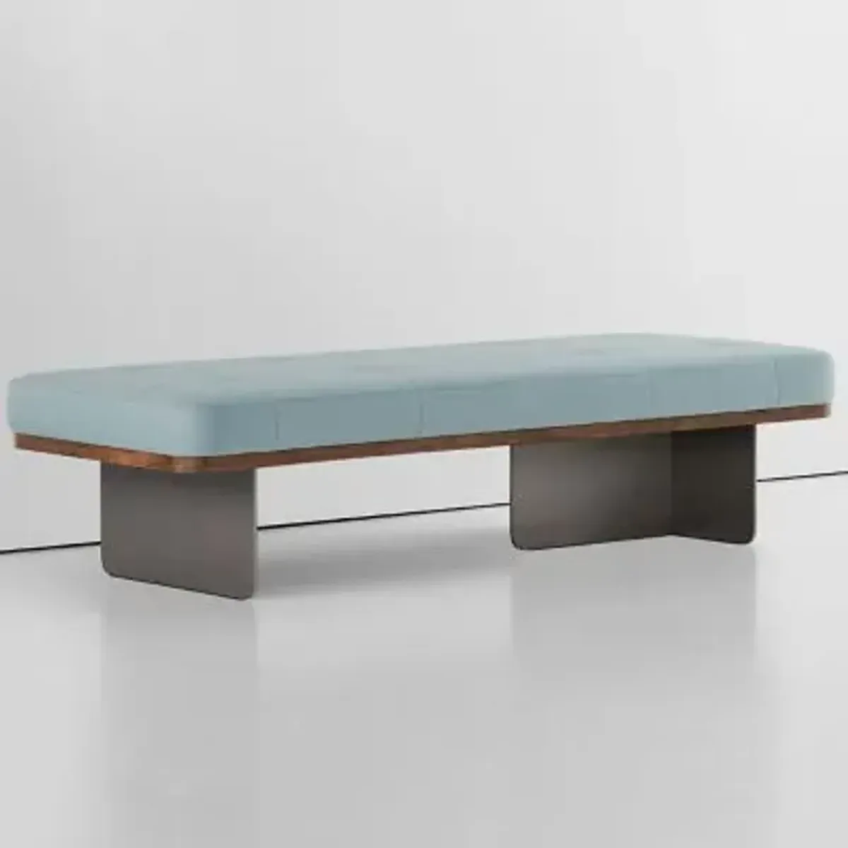 Elevation T Leg Base Bench