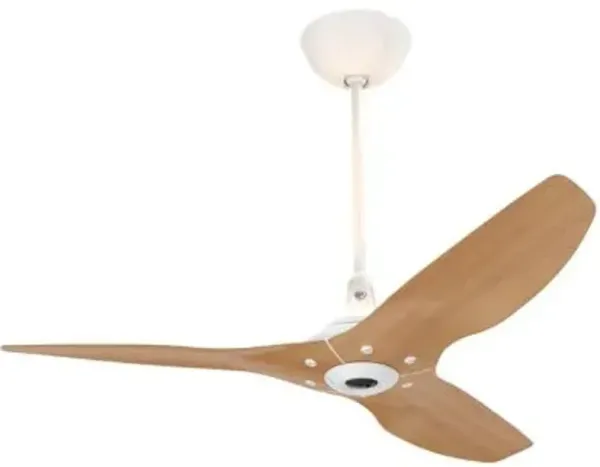 Haiku Caramel Bamboo Indoor Ceiling Fan with LED Uplight