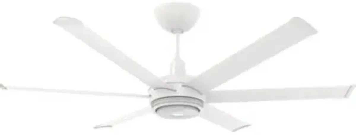 es6 Indoor/Outdoor Ceiling Fan with Chromatic Uplight