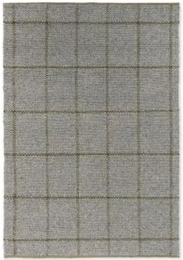 Craft Matter Check Rug