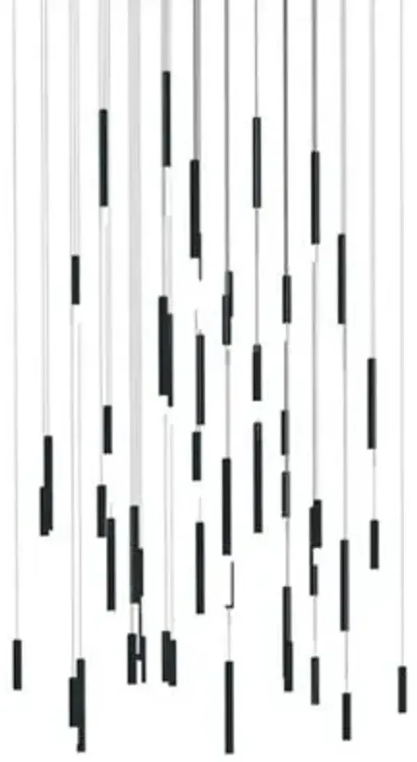 Steelos Rectangular Multi Light LED Pendant