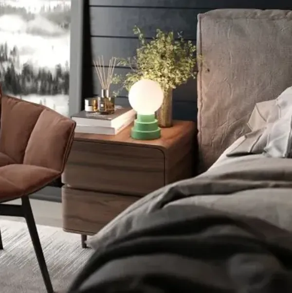 Globe Rechargeable Cordless LED Table Lamp