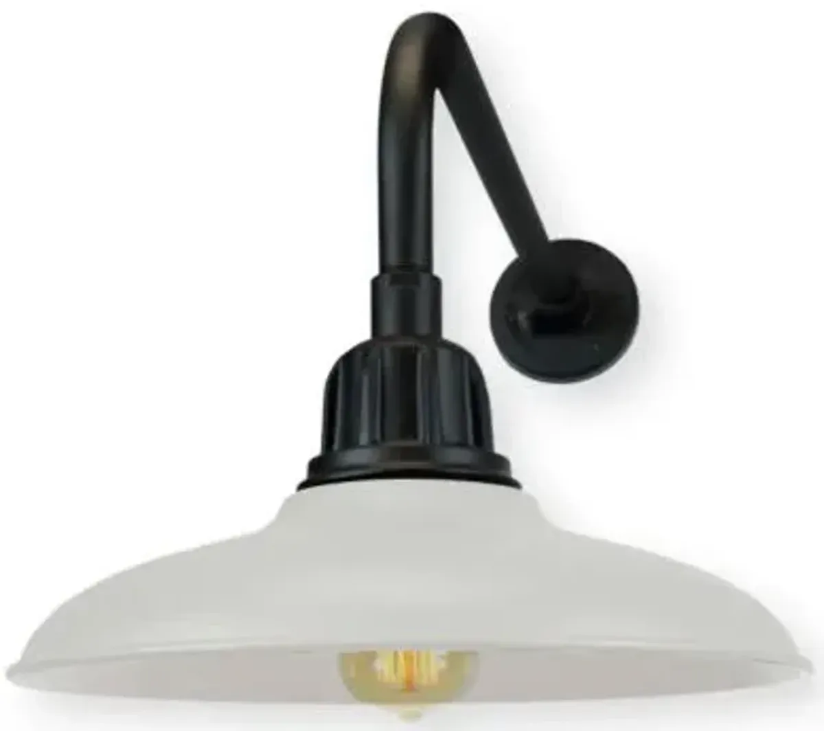 Shallow Reflector Indoor/Outdoor Wall Sconce