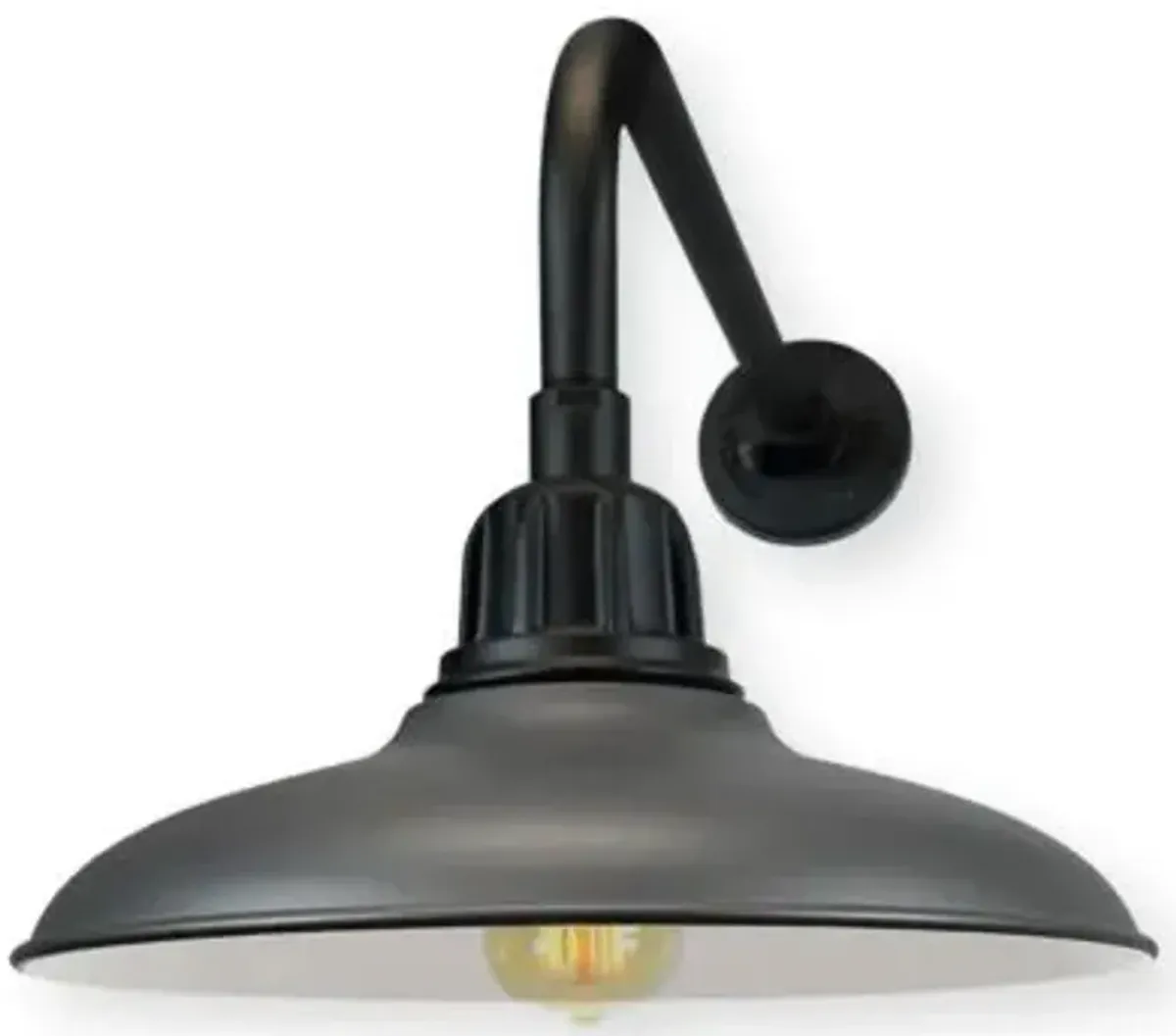 Shallow Reflector Indoor/Outdoor Wall Sconce