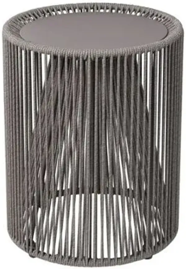 Rope Outdoor Side Table
