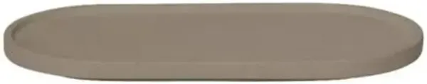 Creto Concrete Oval Tray