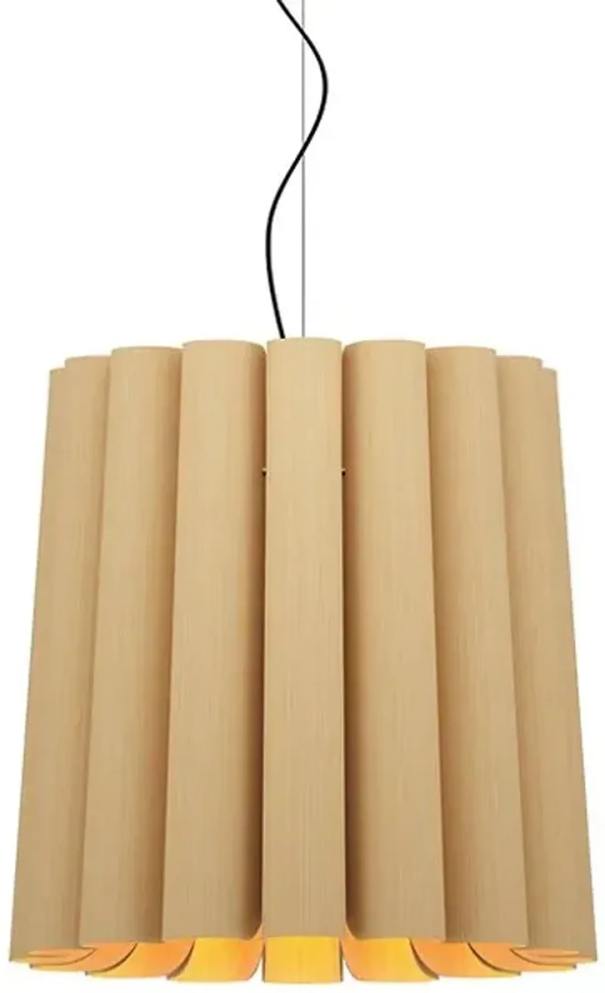 Renata Long Drum Pendant