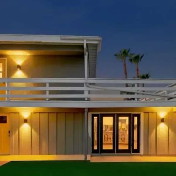 Outdoor Cylinder LED Wall Sconce