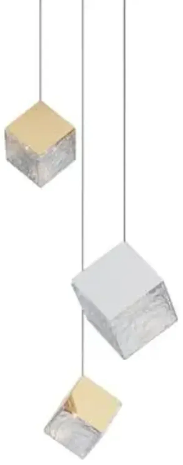 Pyrite Multi-Light Pendant