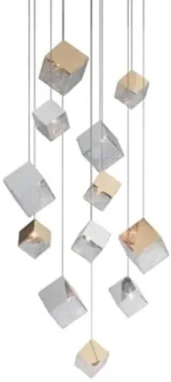 Pyrite Chandelier