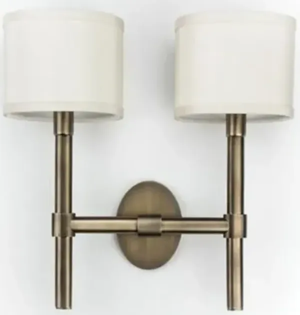 Oval Double Wall Sconce