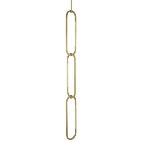 Ovalo Chain Single LED Pendant