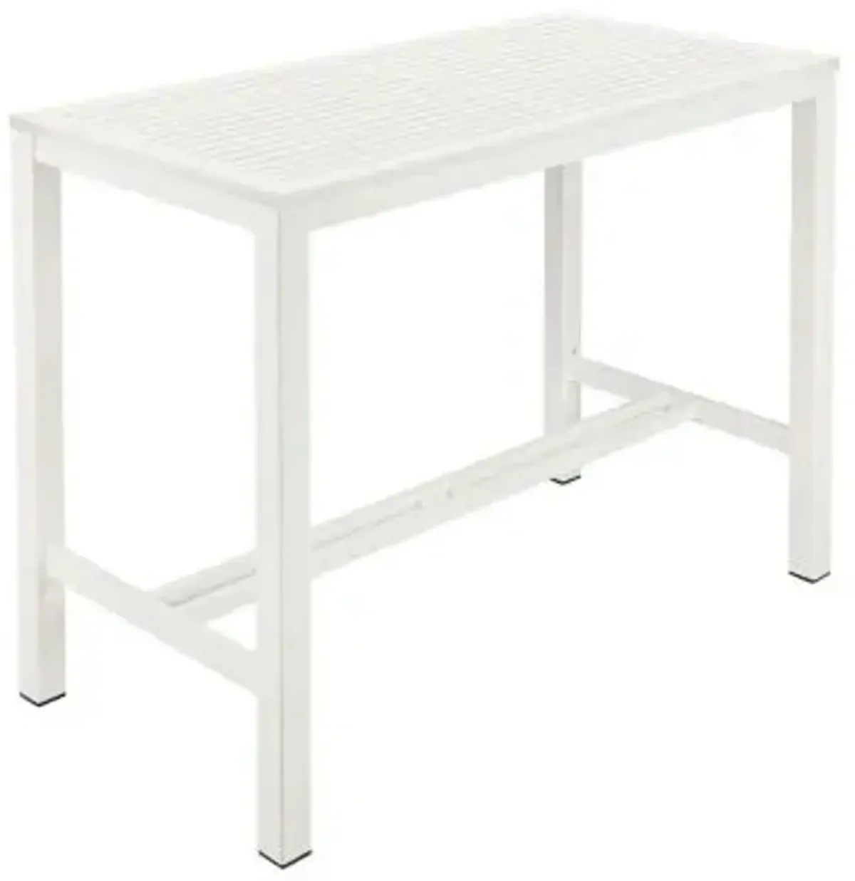 Aura Rectangular Outdoor Bar Table