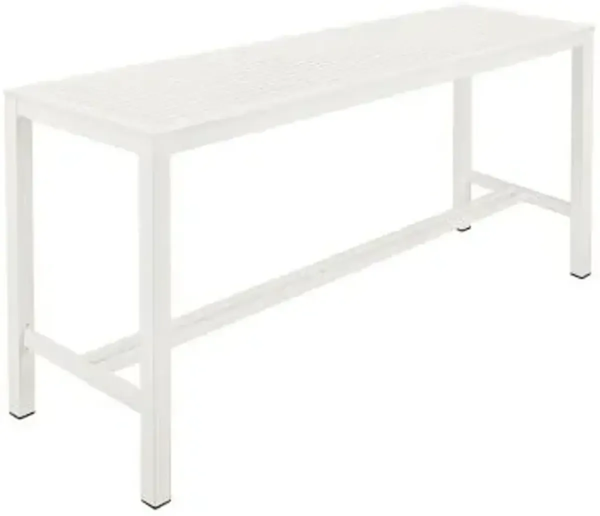 Aura Rectangular Outdoor Bar Table