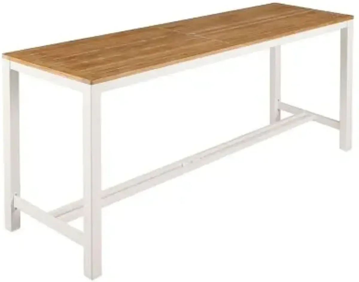 Aura Rectangular Outdoor Counter Table
