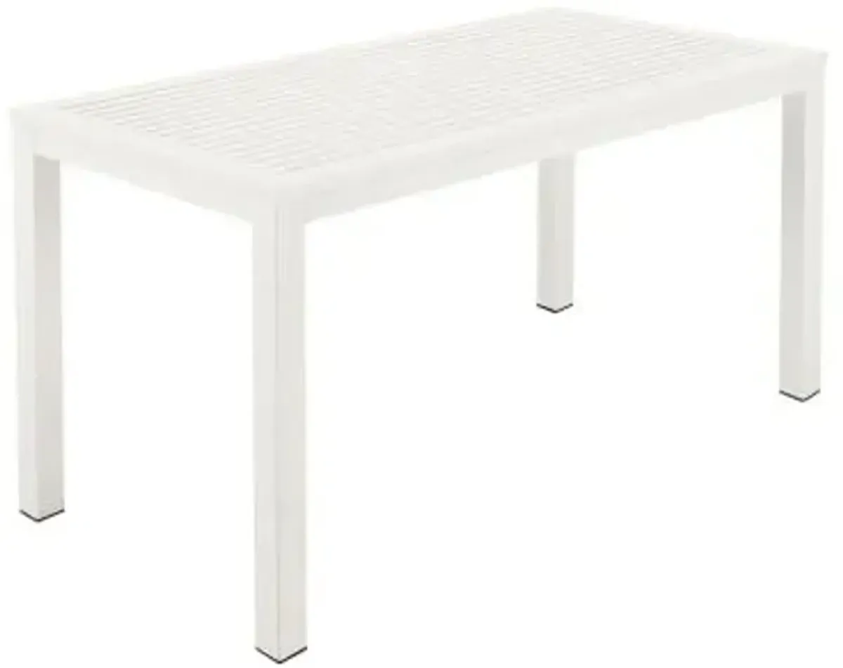 Aura Narrow Outdoor Dining Table
