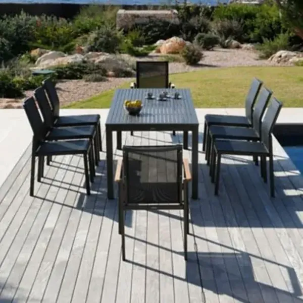Aura Narrow Outdoor Dining Table
