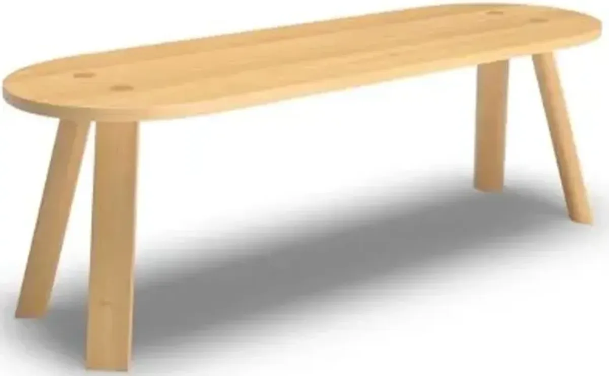 BuzziMilk Oval Side Table