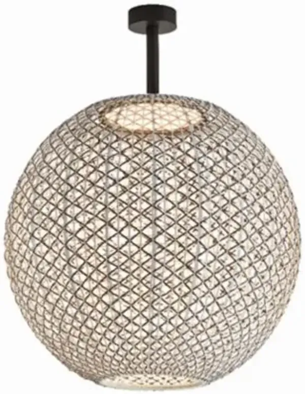 Nans Outdoor LED Sphere Flushmount