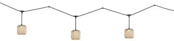 Nans Outdoor LED Catenary Multi-Light Pendant