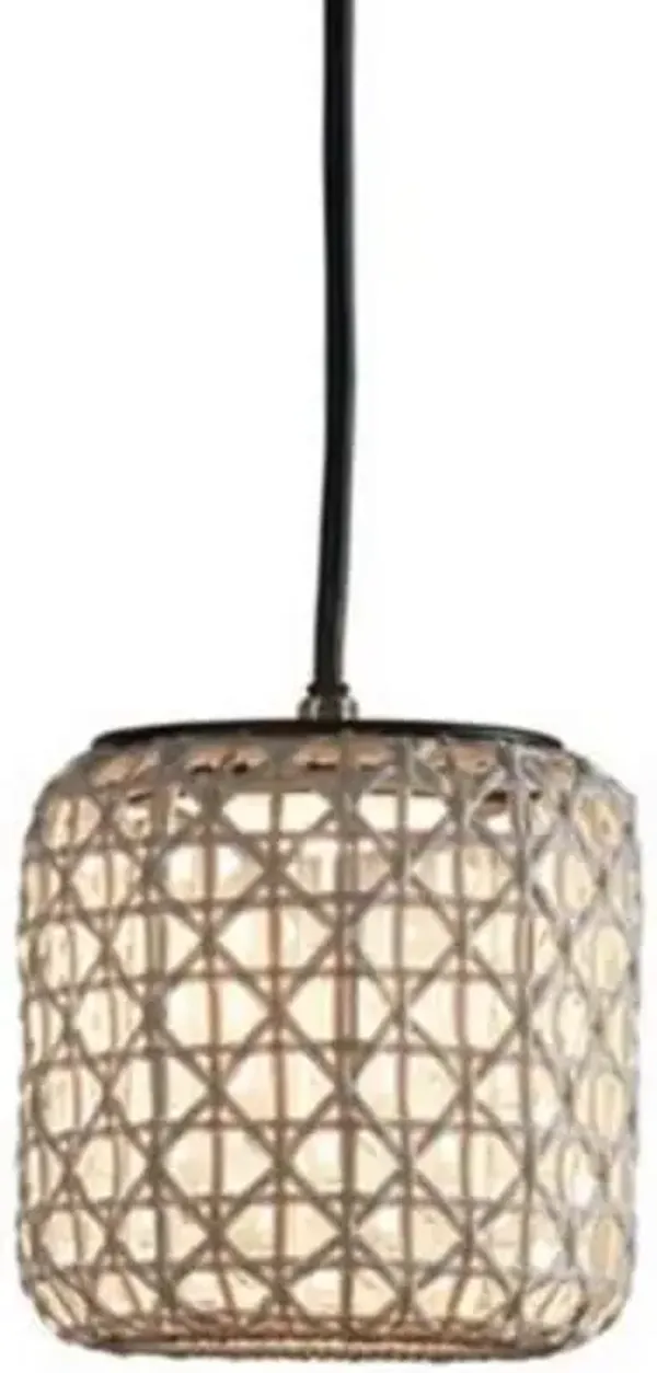 Nans Outdoor LED Plug-In Mini Pendant