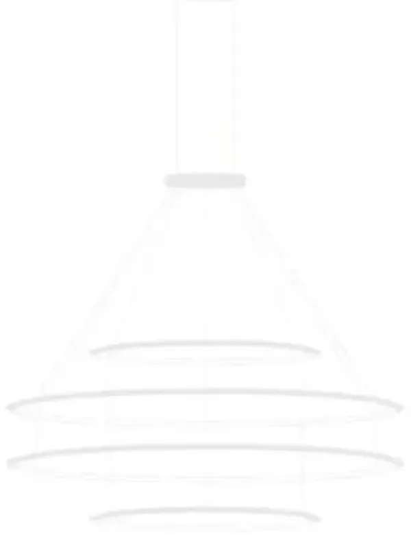 Circular LED 4 Tier Chandelier